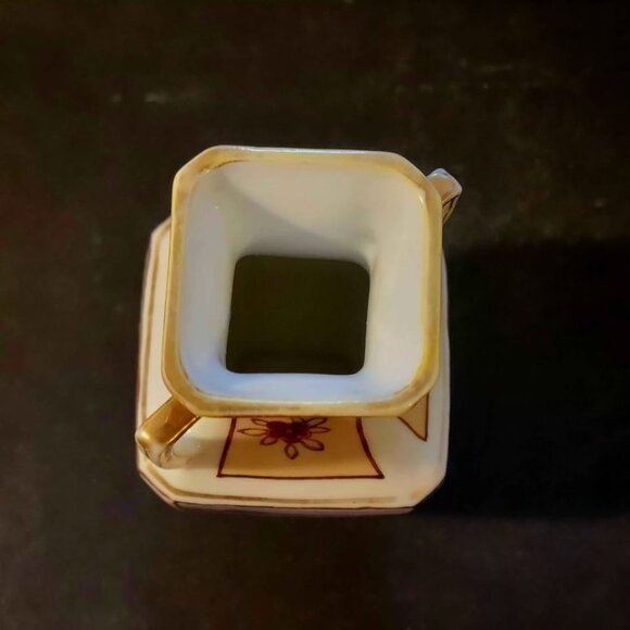 Antique Hand-Painted Porcelain Nippon Vase - Picture 5 of 8